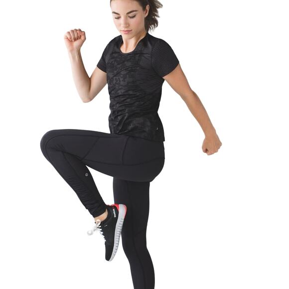 Lululemon Speed Tight III Mesh Running Full Length 30" Legging Size 4 - Picture 1 of 13